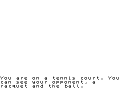 Text Tennis