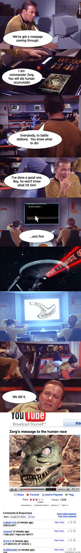 to boldly troll where no man has trolled before