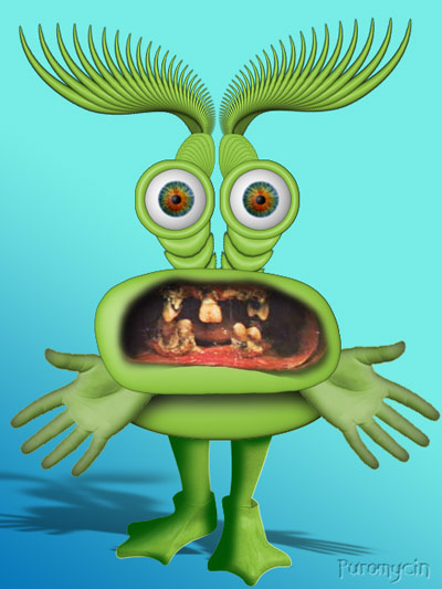 Hello. My name is Gary. I haven't got any sweets.